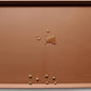 Hoki Found L Silicone Non Slip Pet Dog Cat Bowl Mats - Placemat - Feeding Mat - Waterproof - For Carpet - Caramel