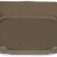 2 Pack of Extra Large Cat Litter Box (ABS Material), Low Entry Senior Litter Pen for Geriatric Kitty Big Cats, Jumbo Pet Safe Litter Boxes Tray for Pets Potty (Light Brown, 24" L x 20" W)