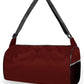 C&F BOGMOST Small Gym Bag for Women & Men,Small Lightweight Duffel Bag Carry On Bags Mini Duffel Travel Bag Waterproof Sports Bags for Workout/Sport/Travel, Purplish Red