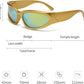 SOAR&EAGLE Y2K 3Pack Polarized sunglasses Wrap Around Men's Women's sunglasses Fashion Sport Shades Sun Glasses