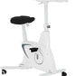 FLEXISPOT Exercise Bike with 2D Desktop, Space Saving Under Desk Bike with Removable Desk, Stationary Bikes Indoor Bikes with 300LBS Heavy Duty 8-Level Resistance Flywheel Optional LCD, V9PRO/V9MAX