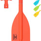 OCEANBROAD Telescoping Emergency Paddle 21''-42''（Assembling Required）/26''-54'' Aluminium Shaft for Kayaking Boating Canoeing River Tubing