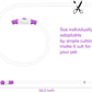 Light up Dog Collar, BSEEN USB Rechargeable Flash Dog Necklace Light, Pet Safety Collar Makes Your Beloved Dogs Be Seen at Night for Small Medium Large Dogs(Purple)