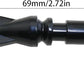 heyous 3PCS Aquarium Pump 360 Degree Free Rotation Black Plastic Nozzles Outlet Outflow Pipe Fitting Pet Supplies