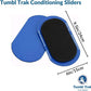 Tumbl Trak Smooth Sliding Slider with Comfortable Top (for Carpet Floors)