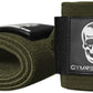 Wrist Wraps Weightlifting - Stiff Heavy Duty 18 inch Wraps With Thick Thumb Loop For Powerlifting, Bodybuilding, Cross Training, & Heavy Presses