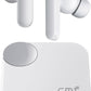 CMF Buds 2a Wireless Earbuds 2025 New Active Noise Cancelling 42dB Hybrid ANC Bluetooth Headphones, 12.4mm Dynamic Driver for Big Bass, 4 Mic Clear Call, Sport Ear Buds for iPhone, Android, Light Grey