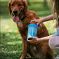 Dexas MudBuster Portable Dog Paw Cleaner, Medium, Blue - Premium Quality Pet Supplies and Accessories