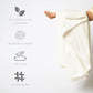 100% Cotton Herringbone Weave Blankets, 90" X 90" Queen, Throw Blanket for Bed, All Season Cotton Blanket, Cozy Blanket,Throws & Bed Blanket, Throw Blanket for Couch, Modern Home Decor -Tusk
