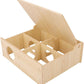 Hamster and Mouse Wooden Tunnel Cage Secret Peep Shed and Explore Hideout Flip Cover Design Hamster Play Tunnel