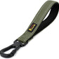 PLUTUS PET Short Dog Leash, Reflective Nylon Padded Handle, Strong Traffic Leash with Carabiner Clip, Perfect for Large or Medium Dogs (10”，Ranger Green)