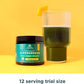 Ancient Nutrition SuperGreens Powder with Probiotics, Organic Mango Flavor Greens, Made from Real Fruits, Vegetables and Herbs, Digestive and Energy Support, 12 Servings, 3.3oz