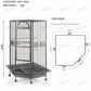 Parrot Escape Jumbo Corner Bird Cage Aviary (Small)