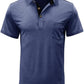 Men's Casual Polo Shirts Classic Button Basic Short Sleeve Shirt Solid Color Cotton Tees Golf Stylish Tops