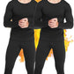Mens Thermal Underwear Set with Lightweight Ultra Soft Fleece Lined,Long John Set, Skiing Base Layer