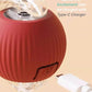 Indoor Cat Interactive Toy 360-degree Automatic Rolling Toy with Floor Flashing and Random Rolling for Cats and Dogs. Continuous Excitement, Fun and Stimulation for Your Cats and Dogs-(Red)