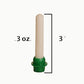 Green Stix + Styptic Pencil Set - 3 Pencils + 20 Aluminum Sulfate Sticks to Block & Stop Bleeding Fast from Razor Shaving Nicks & Minor Cuts - Anti-Bleed Shaving Accessory Men & Women