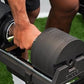 SNODE AD80 Drop Proof 80 lbs Adjustable Dumbbell Set -Adjustable Weights with Cast Iron Plates and Cradle, Knurled Handle, Fast Adjust, Compact Home Gym Equipment for Bench & Press