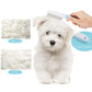 Professional Stainless Steel Grooming Comb for Dogs & Cats - Detangler for Long/Curly Hair, Removes Tough Mats, Knots & Tangles - Pain-Free Undercoat Deshedding Tool for DIY Pet Grooming