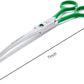 LovinPet Pet 7" Curved Scissor Right/Left-Handed Pet Round-Tip Grooming 6CR Stainless Steel Safety trimming shears for Dogs and Cats (Easy use Curved Scissor)