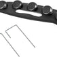 Baseball Softball Training Equipment,Easy to Use Baseball Fielding Trainer for Improving Fielding, Catching and Defensive Skill, Baseball Fielder Mat for Fielder,Catcher with Ground Stake