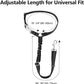 Plutus Pet Dog Seat Belt for Car Headrest, Reflective and Adjustable Restraint with Elastic Bungee for Safety, Vehicle Seatbelt Harness for Small Medium Large Dogs and Cats