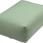 Rectangular Yoga Bolster Pillow, 18" x 12" x 6", Pink Cotton