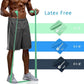 Resistance Bands,Professional Long Non-Latex Elastic Stretch Bands,Exercise Bands for Physical Therapy, Yoga, Pilates, Rehab, at-Home or The Gym Workouts, Strength Training