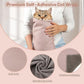 Paw Legend 27.6" Cat Wrap for Grooming Cat Wrap for Cutting Nails Cat Restraint for Nail Clipping Self Adhesive Blanket Restraint Cloth for Cats Within 15lbs