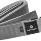 Hugger Mugger Cinch Cotton Yoga Strap - Super Strong Cotton, Quiet Cinch-Style Buckle, Long Length Great for Taller People