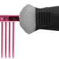 Resco Professional Anti-Static Dog, Cat, Pet Comb for Grooming, Steel Pins, Medium Tooth Spacing, Candy Red