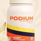 Podium Nutrition, 100% Whey Protein Powder, 25g per Serving, No Sugar Added, Coffee Ice Cream, Gluten Free, Soy Free, No Artificial Colors