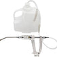 20ML Veterinary Metal Feeding Gun, Continuous Drench Gun Dosing Device Veterinary Adjustable Medicine Dispenser Husbandry Autonomous Feeding Tool, for Pig Cow, Sheep, Horse (White Color, 20ML+Kettle)