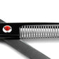 LILYS PET Professional PET Grooming scissors Kit,Coated Titanium,Sharp and Strong Stainless Steel Blade for Dogs Cats Hair Cutting,3 Pieces of Scissors with a Comb and a Case (7.5 inches, Black)