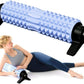 RUNWE Foam Roller with Stand - Roller Foam for Back Pain, 21 inch Trigger Point Deep Tissue Massage, Medium Density Grid Bracket Foam Rollers, Myofascial Release, Relieves Leg Muscle Pain