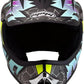 MMG Adult Motorcycle Off Road Helmet DOT - MX ATV Dirt Bike Motocross UTV - with Goggles