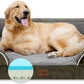 Comfort Expression Orthopedic Memory Foam Dog Beds, XL Dog Beds for Extra Large Dogs, Washable Dogs Beds with Removable Cover, Waterproof Pet Sofa Couch with Bolster(X-Large,Olive Green)