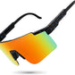MALIDAK Sports Sunglasses for Mens Women Youth Baseball Sunglasses UV400 Protection Men Cycling Glasses
