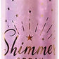 Glitter Spray for Hair and Body, Glitter Body Spray, Glitter Spray for Clothes, Quick-Drying Waterproofing Body Shimmer Suitable for Festival Rave 3.72fl Oz (Purple, 3.72 fl oz)