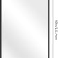 Bathroom Mirror,60x36 inch Large Wall Mirror for Bathroom Wall Mounted Black Rectangle Mirrors,Black Bathroom Mirror for Living Room,Farmhouse,Bedroom Entryway,Horizontal/Vertical
