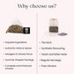 Blendart Blossom Blush Rose White Tea Bags Delicate Caffeinated Tea Made from Fresh Leaves. Natural Premium White Tea Bags -50 Pyramid Tea Bags