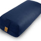 Yoga Bolster (26x10.5x5.5 in) Supportive Yoga Cushion for Restorative Yin Yoga Accessories Rectangular Bolster for Stretching Meditation Pillow 100% Organic Cotton Removable Washable Cover