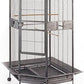 Parrot Escape Jumbo Corner Bird Cage Aviary (Small)