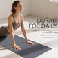 Clever Yoga - 7 Piece Yoga Kit for Women & Men, 6mm Cushioned Mat, 2 Blocks, Strap, Mat and Hand Towels & Carrying Bag - Starter Yoga Set, Accessories & Equipment for Home Workout