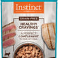 Instinct Healthy Cravings Grain Free Real Tuna Recipe Natural Wet Cat Food Topper by Nature's Variety, 3 oz. Pouches (Case of 24)