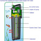 Internal Green Water Killer Aquarium Filter Tank U-V Pump