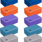 Sunshine Yoga 4" Yoga Block, 10 Pack Bulk EVA Foam Yoga Blocks, Firm and Supportive Yoga Brick, Balance Foam for Stretching, Pilates, and Workout, 4" x 6" x 9"