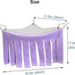 RIOUSSI Guinea Pig Hideout Hideaway Corner Fleece Toys Cage Accessories with Reversible Sides, Heart/Gray-Purple