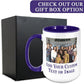 Personalized Coffee Mug, Custom Photo Text 15 Oz Ceramic Mug, Customized Picture Name Tea Cup, Unique Gift Idea, Taza Cafe Personalizadas Fotos, Cute Custom Gifts Mom Women Men, Mother's Day, Navy