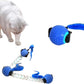 Interactive Cat Ball Cat Toys with 3 Model Smart Pet Toy Balls Rolling Ball with Tail for Bored Indoor Cats (Blue)